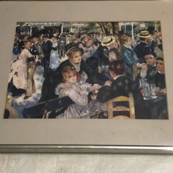 Bal du moulin de la Galette print by French artist Pierre-Auguste Renoir - Picture 2 of 4